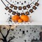 4 Sheet 45 Pieces Halloween Spider Stickers Large Scary Wall Decal